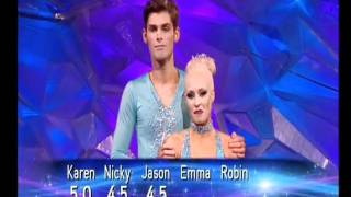 Kieron Richardson and Brianne Delcourt Flying in the Final [upl. by Teyugn810]