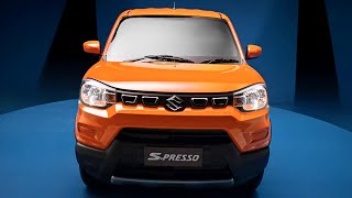 New Suzuki SPresso 2023  Urban SUV  FIRST LOOK Exterior amp Interior details [upl. by Annawik]