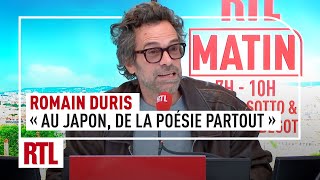 Romain Duris  quotAu Japon de la poésie partoutquot [upl. by Ellimac]