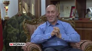 NKonak  Ramush Haradinaj Kryetari i AAKse [upl. by Akerdnahs]