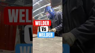 WELDER VS WELDER💥  milliondollarbaby migwelding tigwelding weldingcreative migwelder foryou [upl. by Rebme]