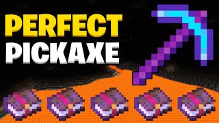 How to make a perfect pickaxe in Minecraft 121 [upl. by Huai370]