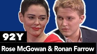 Rose McGowan in Conversation with Ronan Farrow BRAVE [upl. by Acenahs]