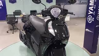 2024 Yamaha Fascino Black Edition  Walkaround Review [upl. by Lorrin]