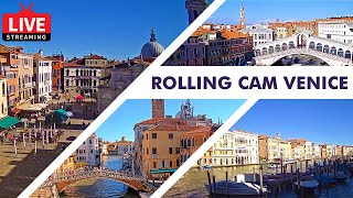 🔴 LIVE 247 Rolling Cam Venice  Live Cam in Venice Italy  Livecam en direct venice [upl. by Nirot]