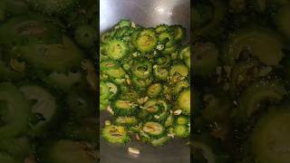 Karela frykarelarecipe cooking recipe youtubeshorts [upl. by Goddord]