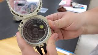 Brunton Geologic Compass Measurements [upl. by Anayit]