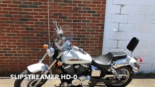 Slipstream HD0 windshield  Honda shadow spirit 750 [upl. by Rokach]