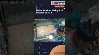 Maling Bocil beraksi dengan Modus Baru viralshort maling viralvideo viralvideos viralvideo [upl. by Ahsitnauq757]