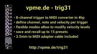 vpmede  trig31  introduction and demo [upl. by Drahnreb414]