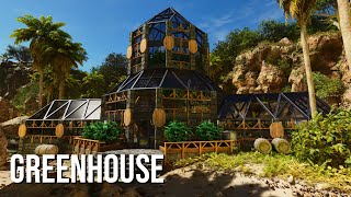 Ark Survival Ascended Greenhouse Base Design [upl. by Cheng]