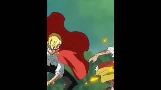 Sanji vs Luffy onepiece anime luffy sanji nami monkeydluffy visminksanji onepieceedit [upl. by Ahsekahs]