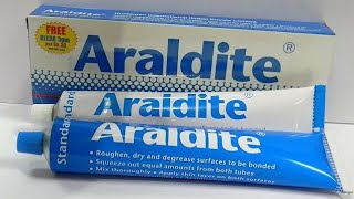 Araldite Standard Epoxy Adhesive Resin 100g and Hardener 80g 180gms Blue How to use at home [upl. by Skardol]