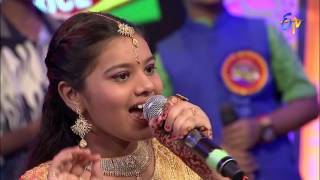 Chinni Chinni Asha Song  Sri Vaishnavi Performance  Padutha Theeyaga  23rd July 2017 ETV Telugu [upl. by Whatley875]