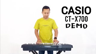 Casio CTX700 Demo [upl. by Arnaldo]