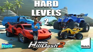 MMX Hill Dash 2  Hard and Fun Levels 2 [upl. by Justino]