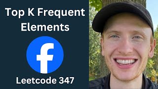 Top K Frequent Elements  Leetcode 347  Heaps Python [upl. by Anadal]