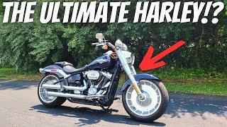 IS the FAT BOY 114 The ULTIMATE Harley Davidson Motorcycle [upl. by Brice]