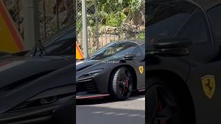 Ferrari Daytona SP3 Spotted in Monaco Using a Public Road [upl. by Marva]