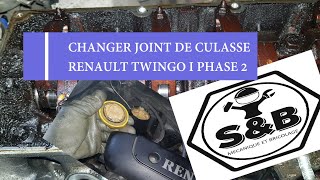 JOINT DE CULASSE TWINGO I PHASE 2 [upl. by Annette]