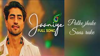 Jaaniye Song  YRKKH  Harshad Chopda  Pranali Rathod  Male Version [upl. by Ydnal421]