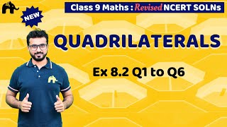 Quadrilaterals Class 9 Maths  Revised NCERT Solutions  Chapter 8 Exercise 82 Questions 16 [upl. by Blasien546]