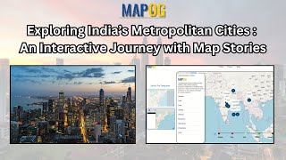 Exploring Indias Metropolitan Cities An Interactive Journey with MapStories [upl. by Llyrrad]