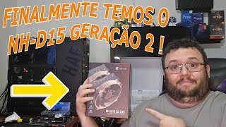 NOVO NOCTUA NHD15 G2 LBC  TESTE BASICO vs WC 240MM [upl. by Mariko730]