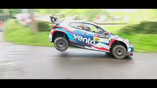 RALLY IEPER 2024 DAY 2 MISTAKES AND CRASH G PYCK [upl. by Drofnats]