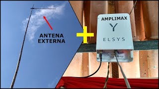 Como instalar internet rural com o Amplimax da Elsys [upl. by Ardnahsal]