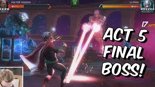 Act 5 Chapter 4 Final Boss  Insane OG Ultron  Marvel Contest Of Champions [upl. by Even84]