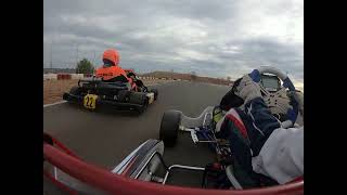 Karting Valencia Circuit Lucas Guerrero X30 Senior Marlon Bayer [upl. by Atiloj]