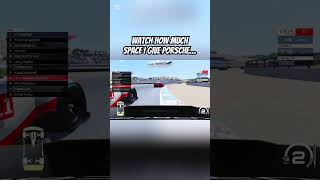 Rate this pass 110 racing promotesafedriving simracing [upl. by Yenots]