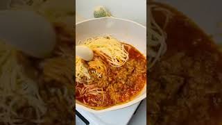 Delimondo Caldereta Corned Beef Spaghetti for todays video 😍🍝 keopi spaghetti cornedbeef [upl. by Auoz133]