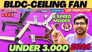 NEW🔥Best BLDC Ceiling Fan In India 2024🔥Best BLDC Ceiling Fan 2024🔥Best BLDC Ceiling Fan Under 3000 [upl. by Martsen382]