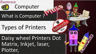 Introduction to Printers Fundamentals of Computers [upl. by Chancellor]