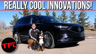 The New 2022 Acura MDX Has Two Crazy Features I Have Never Seen Before [upl. by Yehudi]