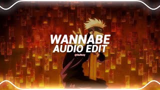 wannabe  why mona edit audio [upl. by Nnalorac]