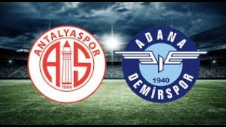 Antalyaspor 21 Adana Demirspor  5 Hafta  202425 [upl. by Ancier289]