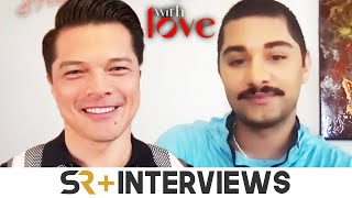 Mark Indelicato amp Vincent Rodriguez III On Their Romance In With Love Season 2 [upl. by Atilrak]