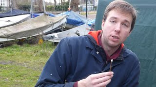 Threading silicon bronze bolts  Ep 8  Building a wooden clinker dinghy [upl. by Adnomar633]