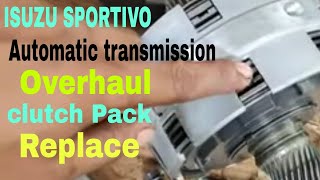 ISUZU SPORTIVO AUTOMATIC TRANSMISSION OVERHAUL [upl. by Hakvir]