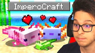 IL NUOVO AXOLOTL SUPER RARO NEL MIO MONDO  ImperoCraft Ep 142 [upl. by Shiff]