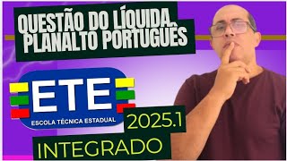 QUESTÃO DO LIQUIDA PLANALTO ETE INTEGRADO 20251 [upl. by Ahrendt]