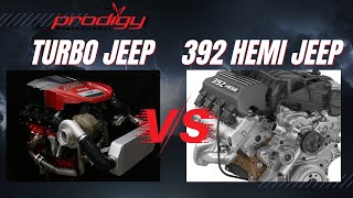 Turbo Jeep VS Hemi 392 Jeep [upl. by Nevets81]