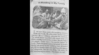 A WEDDING IN MY FAMILY PARAGRAPH WRITING [upl. by Denyse]