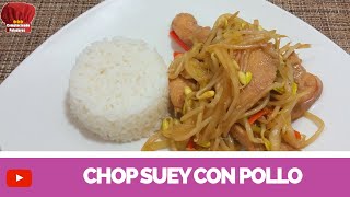 CHOP SUEY con Pollo receta Complaciendo Paladares [upl. by Farmelo]