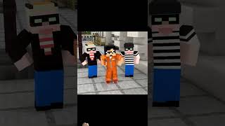 PoiPoiPoiPoiPoiPoiPoPi  Team Robber vs Team Police minecraft minecraftanimation [upl. by Dotty464]