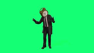 alarm clock man agreeing animations  green screen effects [upl. by Bausch346]