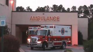 Colleton Fire Firemedics in Action Nov 09 [upl. by Norvun]